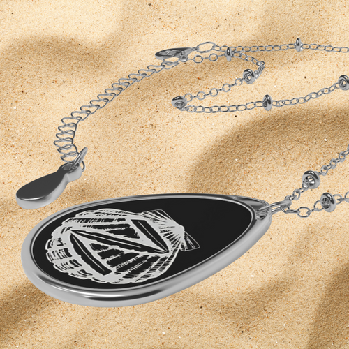 Big Z Oval Necklace