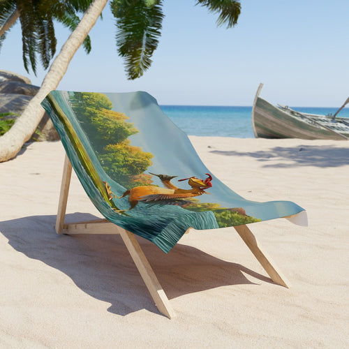 Chicken Joe Beach Towel